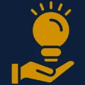 Light bulb symbolizing innovation and ideas